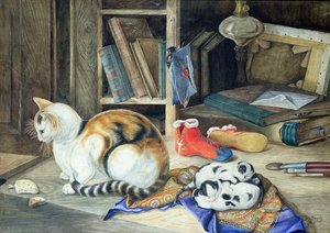 幸せな家族、1868 作： William A. Donnelly