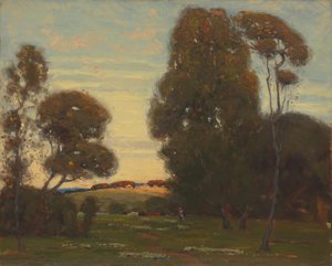 無題のフランス風景」1905年 作： William A. Harper