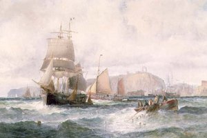 海岸線からの出荷 作： William A. Thornley or Thornbery