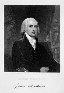 ジェームズ・マディソン（第4代アメリカ合衆国大統領、19世紀 作： William A Wilmer