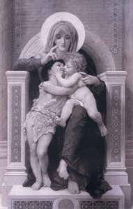 愛、Bibbysの年次 作： William Adolphe (after) Bouguereau