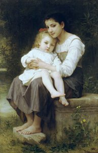 ビッグシスター 作： William Adolphe Bouguereau