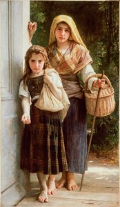 リトル・ベガーズ 作： William Adolphe Bouguereau