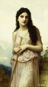 瞑想、1902 作： William Adolphe Bouguereau