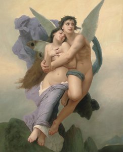 プシュケの誘拐、20世紀〜21世紀 作： William Adolphe Bouguereau