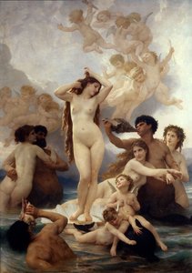 金星の誕生 作： William Adolphe Bouguereau
