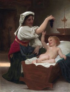ぶどうの房 作： William Adolphe Bouguereau