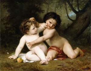 戦い、1864 作： William Adolphe Bouguereau
