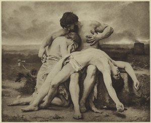 最初の追悼（グラビア） 作： William Adolphe Bouguereau
