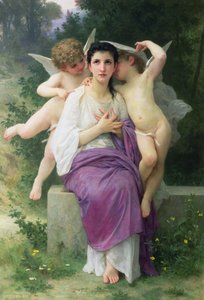 心の目覚め、1892 作： William Adolphe Bouguereau