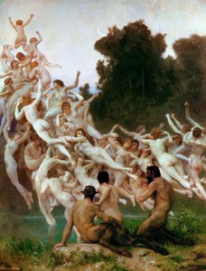 Oreads LesOréades 作： William Adolphe Bouguereau