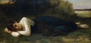 残り、1880 作： William Adolphe Bouguereau