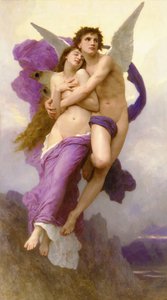 プシュケの誘拐、1895年。 作： William Adolphe Bouguereau