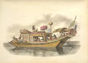 マンダリンの旅客船 作： William Alexander