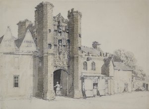司教の宮殿、ウェルズ大聖堂 作： William Alexander