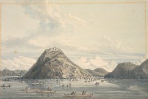 ポート・ディック、クック入江付近 作： William Alexander