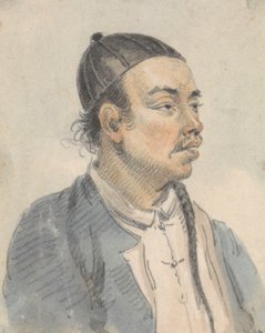 中国人男性の肖像 作： William Alexander