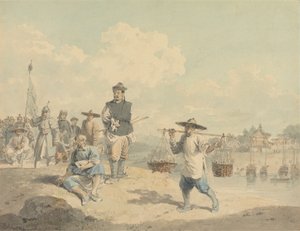 自然から撮影した中国の江南省の景色 作： William Alexander