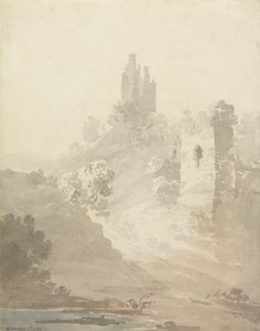 ウィグモア城、ヘレフォードシャー 作： William Alexander