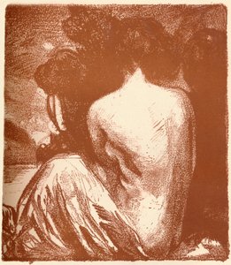 瞑想」、1914年頃   作： William Alison Martin