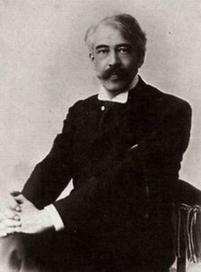 コンスタンティン・スタニスラフスキー、ロシアの俳優アリ演劇監督、c1890-c1900。 作： William Andreevich Carrick