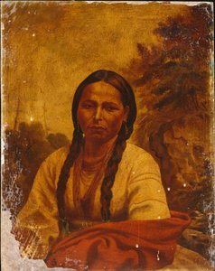 ダコタのインド人女性 作： William Armstrong