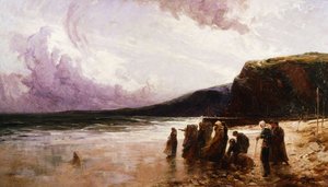 不安な心、1894 作： William Arthur Howgate