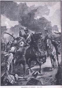 ソブラオンでのサックウェル AD 1846（リトグラフ 作： William Barnes Wollen
