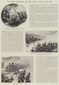 ゴードンハイランダーズとその過去のダウディー行為 作： William Barnes Wollen