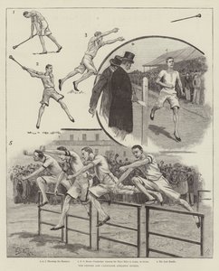 オックスフォードとケンブリッジアスレチックスポーツ 作： William Barnes Wollen