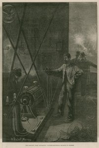 エレクトリックライト：グラムの発電機 作： William Bazett Murray