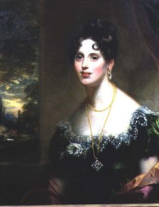 メアリー・マーサ・ベレスフォード、フィッツハーバート夫人アグネスの妹、1805年頃 作： William Beechey