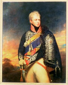 アーネスト、カンバーランド公爵、ハノーバー王（1771-1851）の肖像（キャンバスに油彩） 作： William Beechey