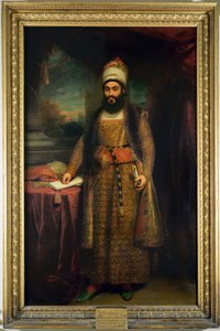 ペルシャ大使（1785-1880）、ミルザアブールハッサンの肖像1809年、ペルシャの王からイギリスに派遣