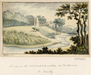 一連のスケッチ、イギリス、大陸、アメリカの景色 作： William Beilby