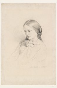 ジョセフィン・バトラー、初期のフェミニスト運動家、1856年 作： William Bell Scott
