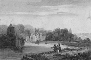ビシャム修道院、1810 作： William Bernard Cooke