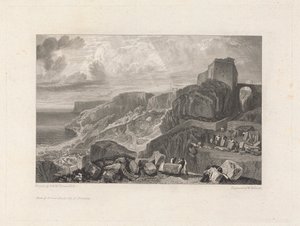 Castelo de Arco e Flecha, Ilha de Portland 作： William Bernard Cooke