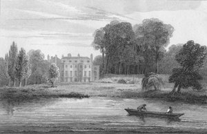 レディハウズヴィラ、1809 作： William Bernard Cooke