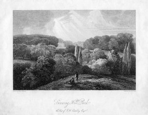 サニングヒルパーク、バークシャー、1813 作： William Bernard Cooke