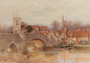 エイルズフォード橋 作： William Biscombe Gardner