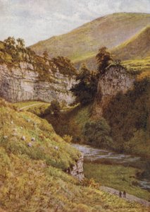 ミラーズデールのリットンミルズ近く 作： William Biscombe Gardner