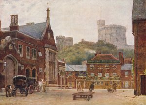 ラウンドタワーと南西駅、c1900