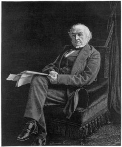 ウィリアム・エワートグラッドストーン、イギリス自由党の政治家で首相、1894年。