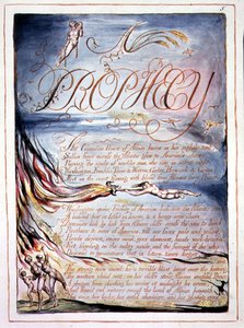"A Prophecy", plate 3 from 