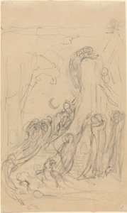 A Resurrection Scene (The Gambols of Ghosts) [直訳] 作： William Blake