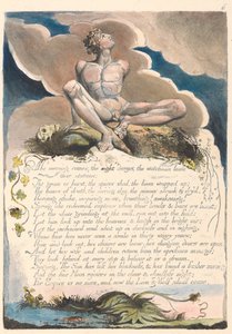 アメリカ。予言、プレート8、朝が来る…。 作： William Blake
