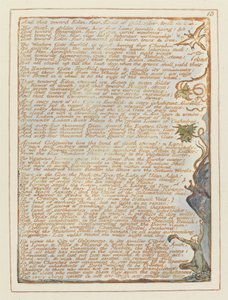 「そしてそれはエデンに向かって…」、「エルサレム」からのプレート13 作： William Blake