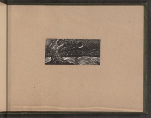 枯れた木と平らになった作物 作： William Blake