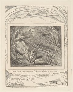 Book of Job, Plate 13, The Lord Answering Job out of the Whirlwind   1446885   ja       japanese Successfully Translated  Original: The Somber Lady Translat: The Somber Lady 1454563 ja japanese Successfully Translated Original: The Straw Yard Translat: The 作： William Blake